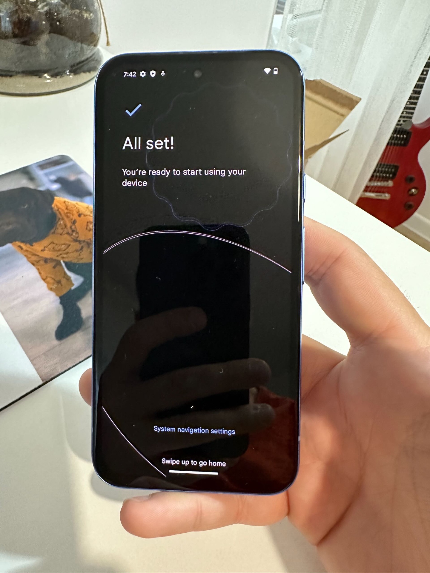Setarea inițială a Google Pixel 8a