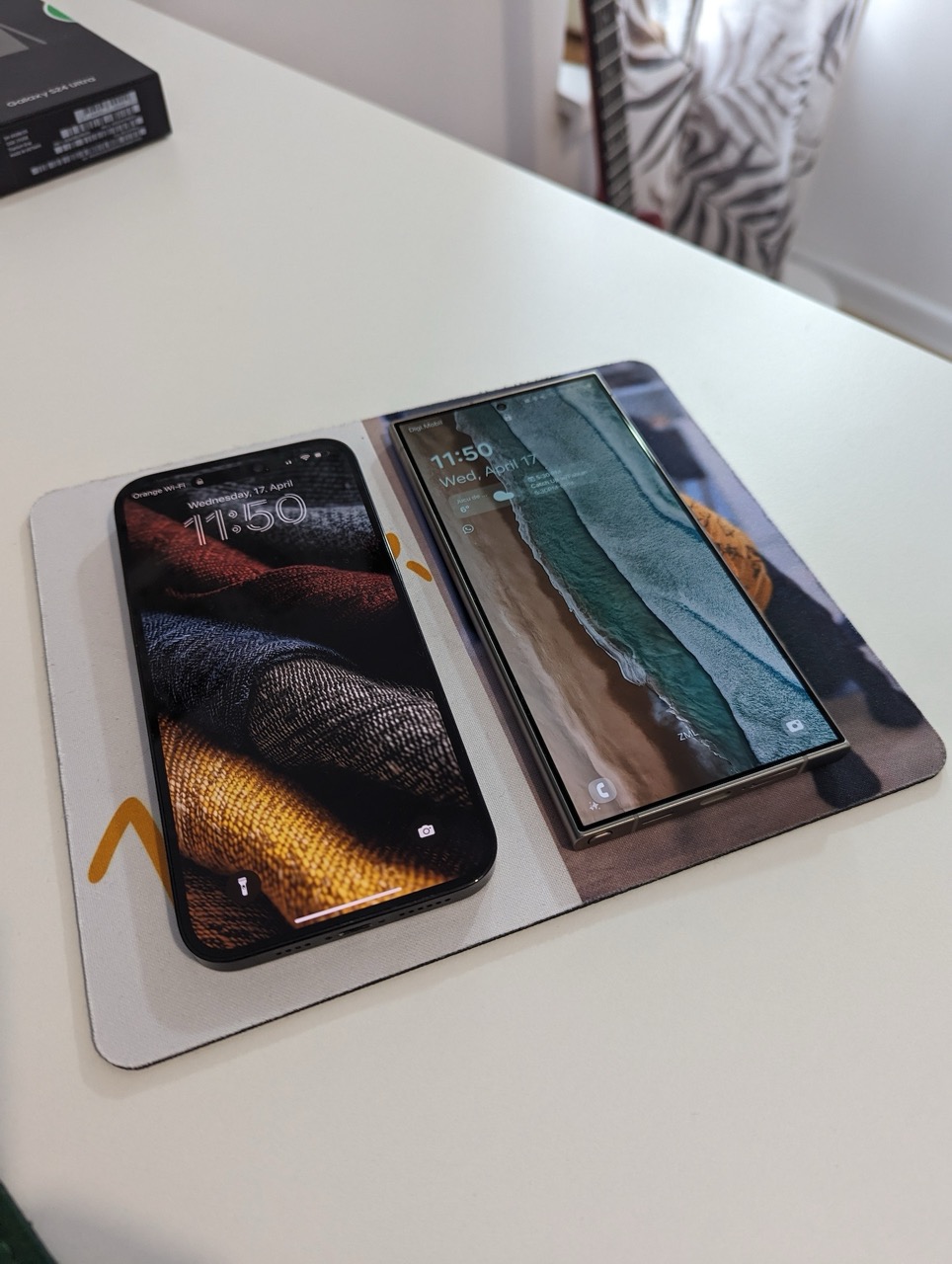 Samsung Galaxy S24 Ultra vs iPhone 14 Pro Max în 2025