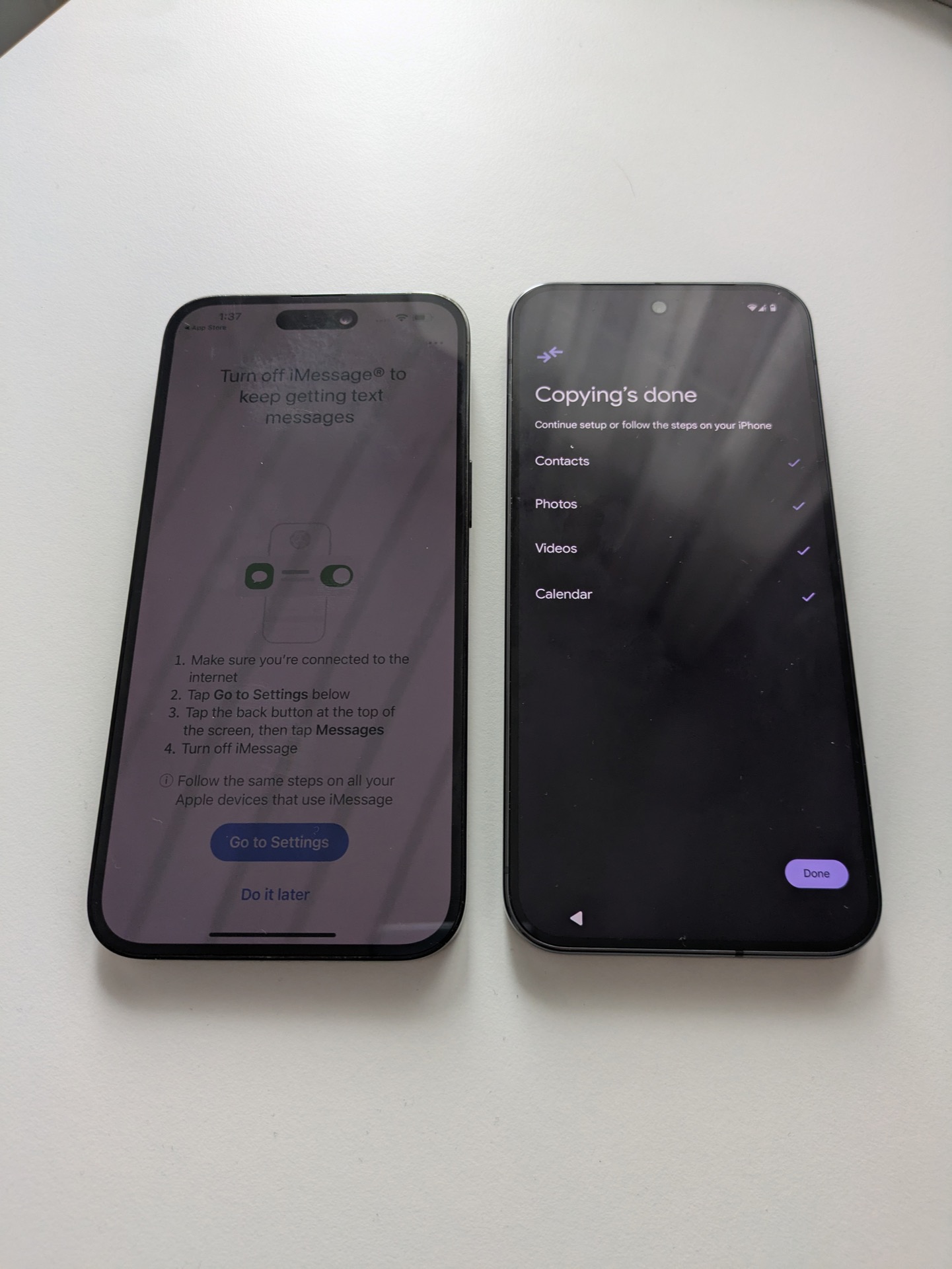 De la iPhone la Pixel: Ghidul Complet cu Aplicația Switch to Android
