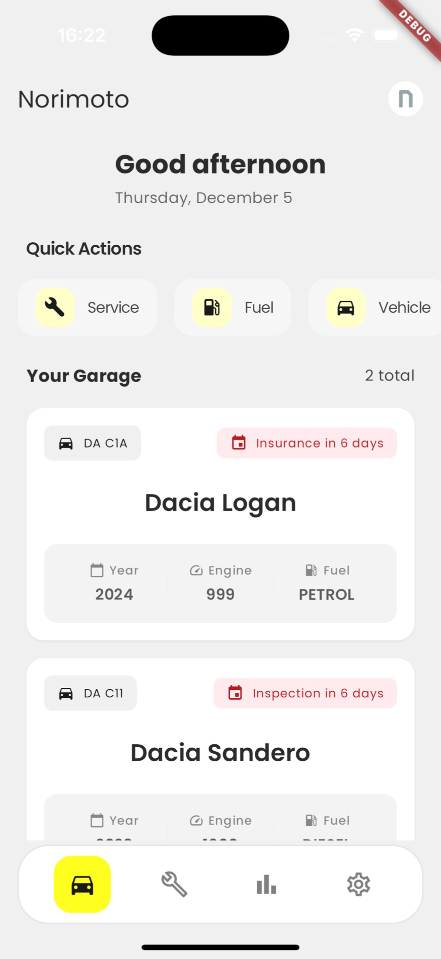 Norimoto – Aplicația esențială pentru pasionații auto