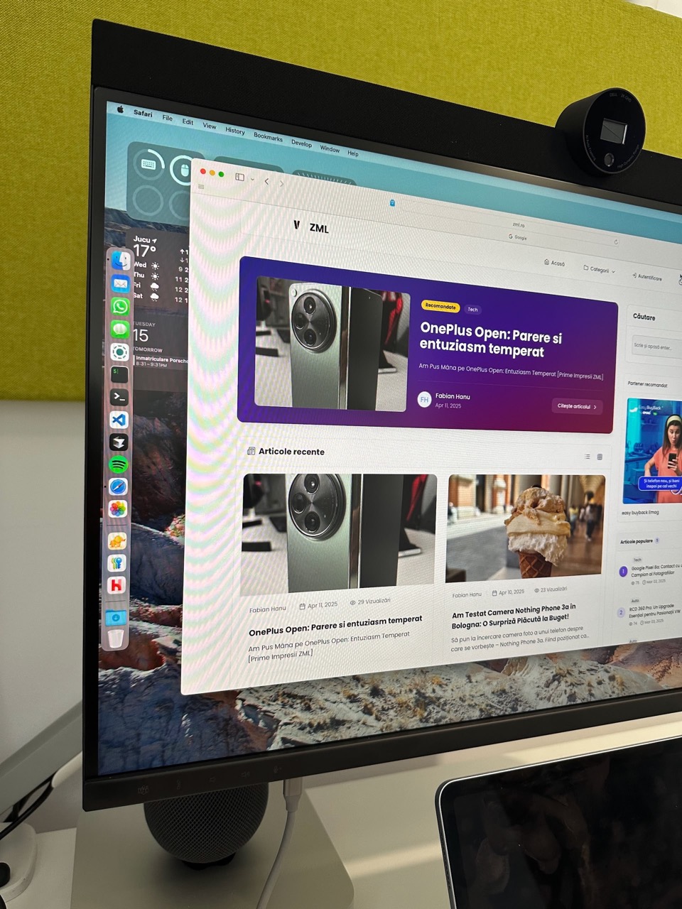 Dell P2724DEB, căutarea monitorului ideal s-a încheiat cu… greață?