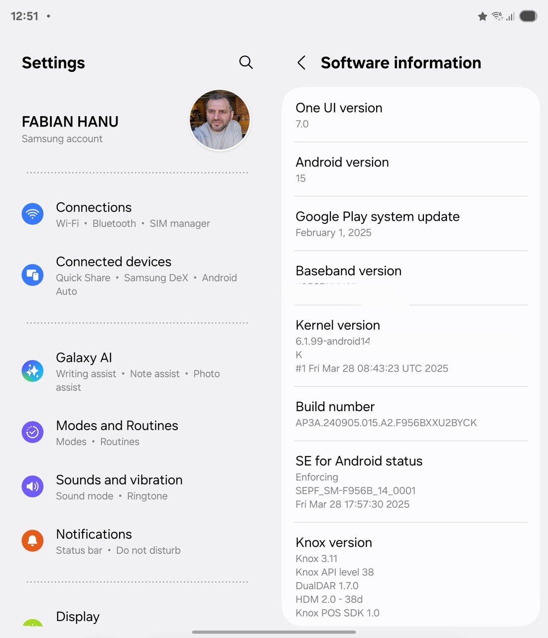 One UI 7 a ajuns pe Galaxy Fold 6! Prime impresii.