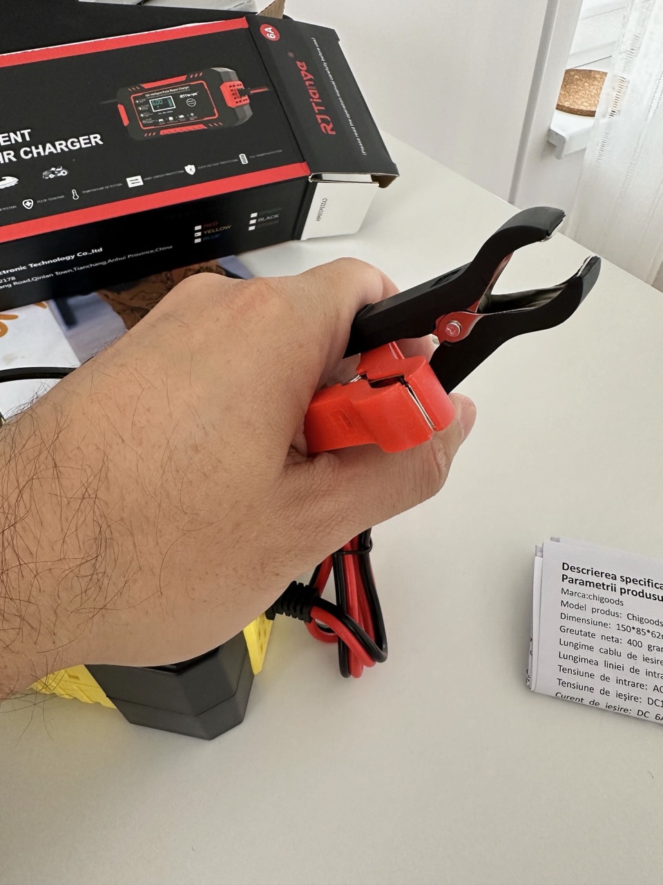 Redresor auto CHIGOODS 12V 6A – soluția inteligentă pentru întreținerea bateriei auto